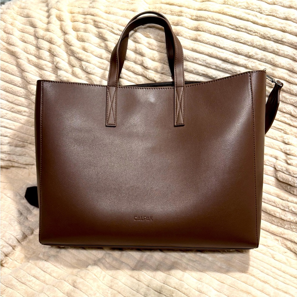 Calpak Haven Laptop Tote Bag 🍫